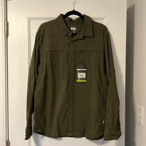 REI co-op ‘sahara shirt’ long sleeve button up